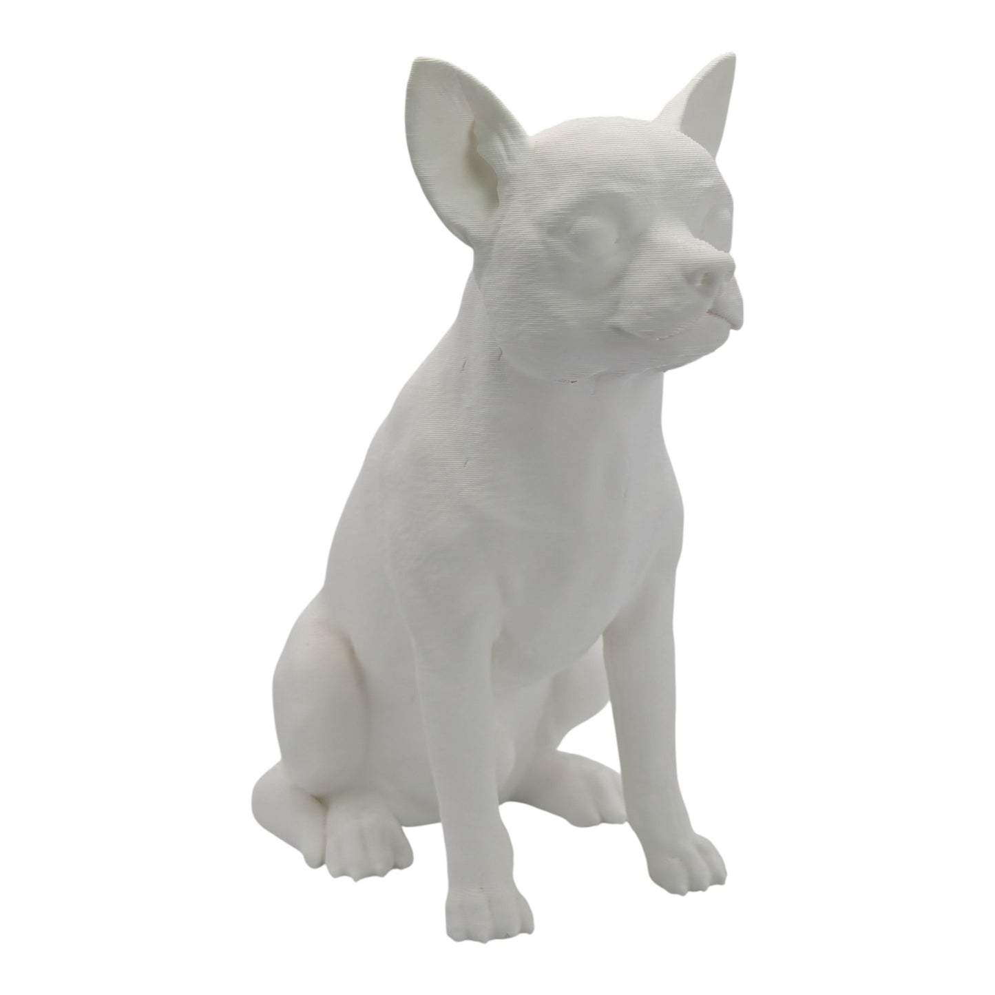 Chiquito: The Alert and Adorable Sitting Chihuahua Dog Figurine