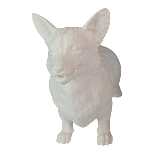 Ein: The Endearing and Intelligent Corgi Companion Dog Figurine