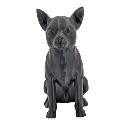 Chiquito: The Alert and Adorable Sitting Chihuahua Dog Figurine