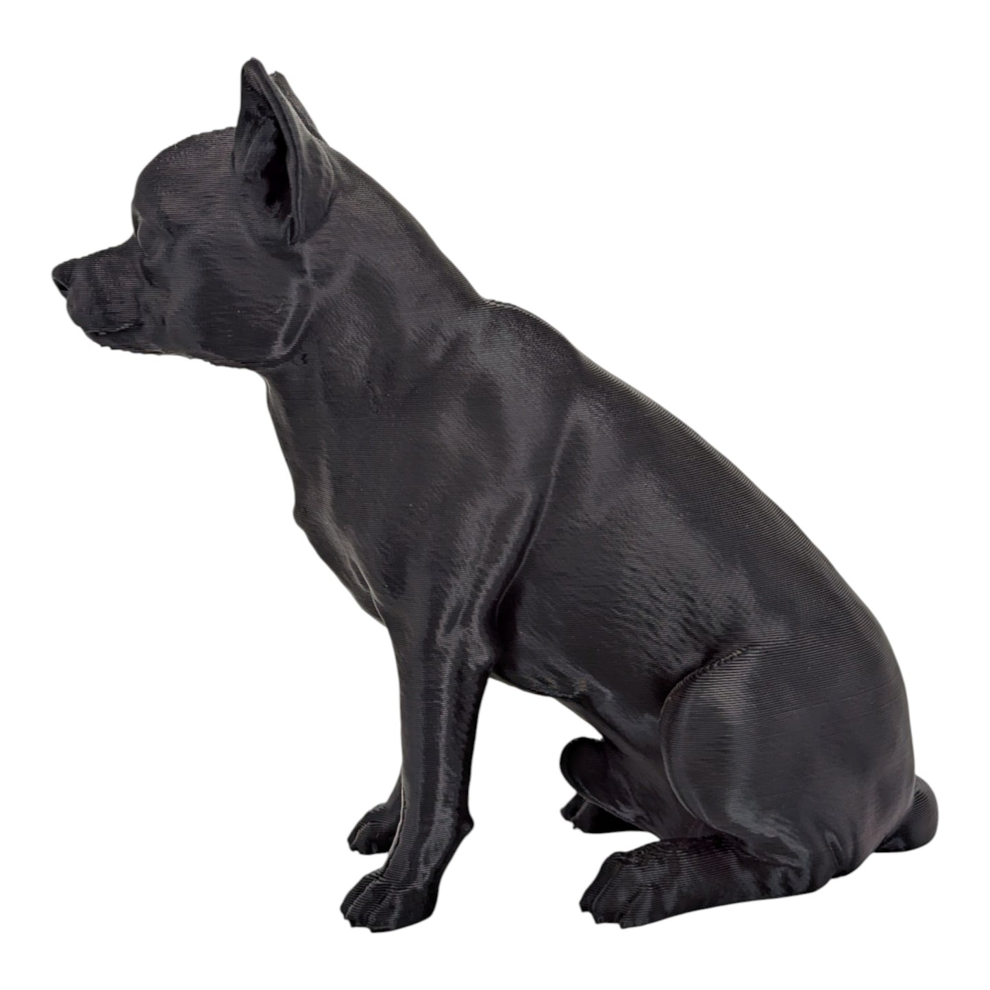 Chiquito: The Alert and Adorable Sitting Chihuahua Dog Figurine
