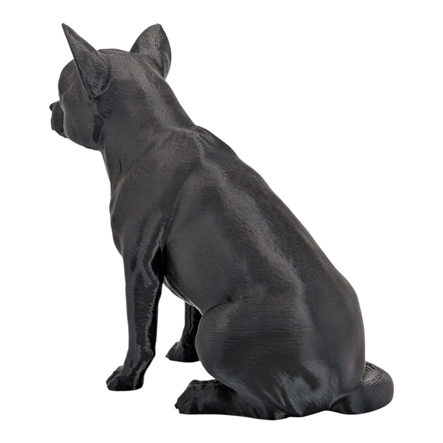 Chiquito: The Alert and Adorable Sitting Chihuahua Dog Figurine