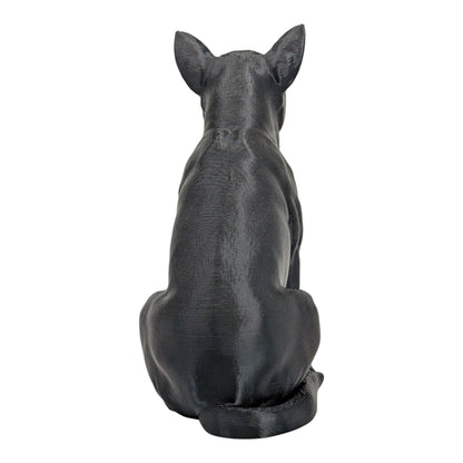 Chiquito: The Alert and Adorable Sitting Chihuahua Dog Figurine