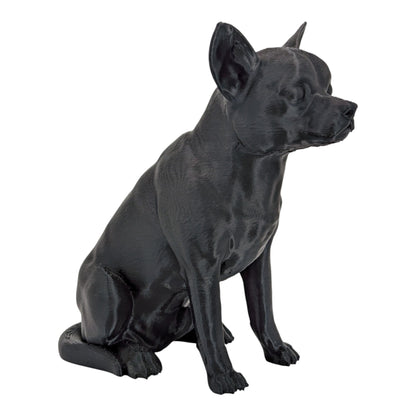 Chiquito: The Alert and Adorable Sitting Chihuahua Dog Figurine