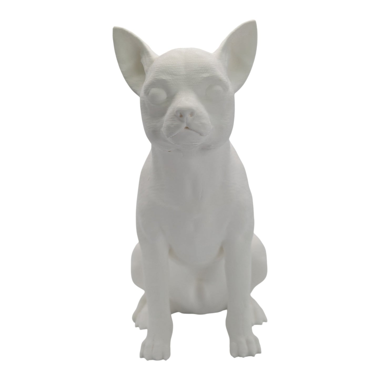 Chiquito: The Alert and Adorable Sitting Chihuahua Dog Figurine