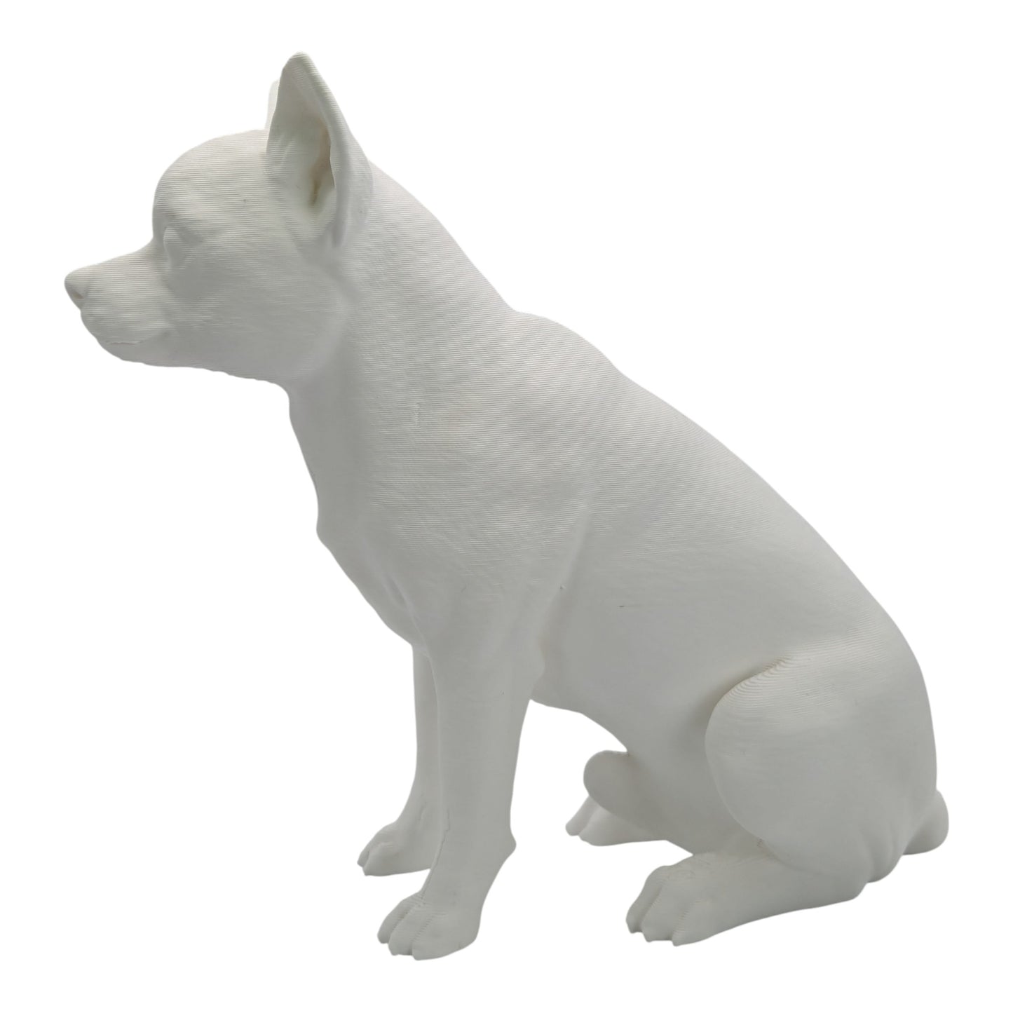 Chiquito: The Alert and Adorable Sitting Chihuahua Dog Figurine