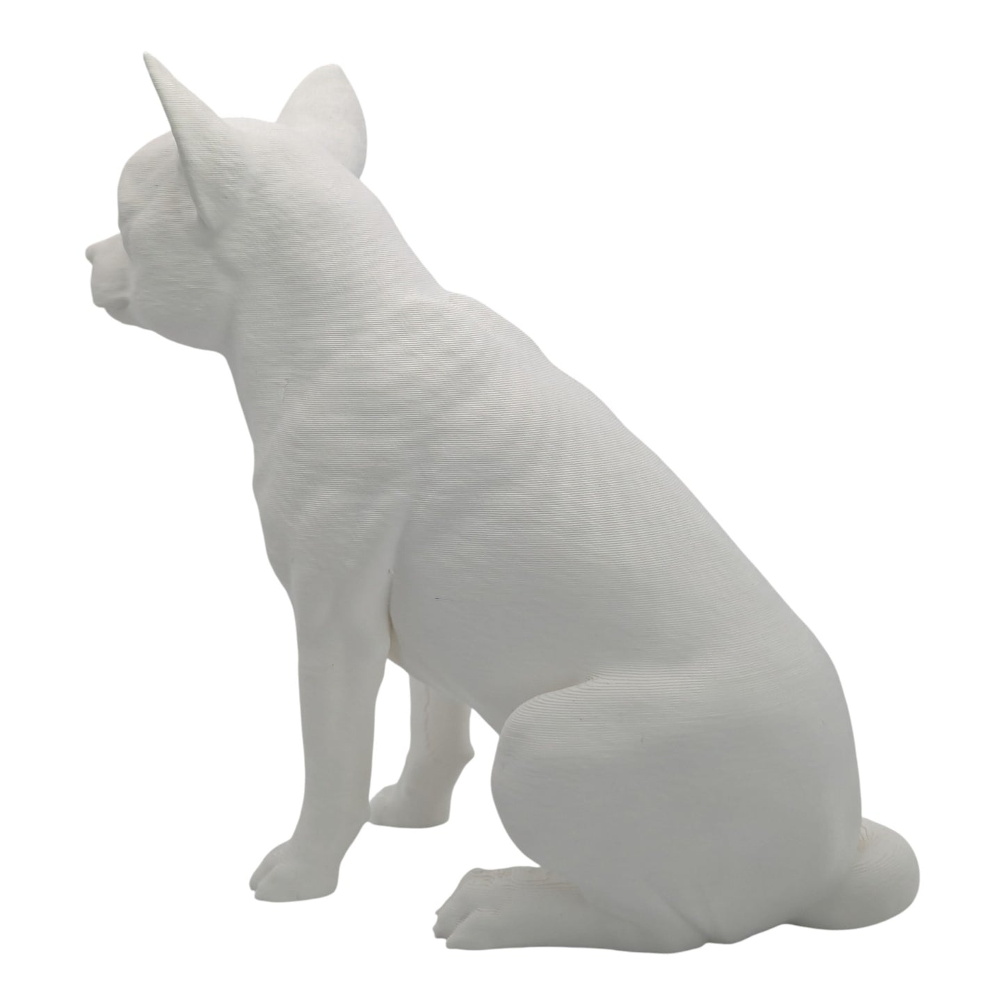 Chiquito: The Alert and Adorable Sitting Chihuahua Dog Figurine