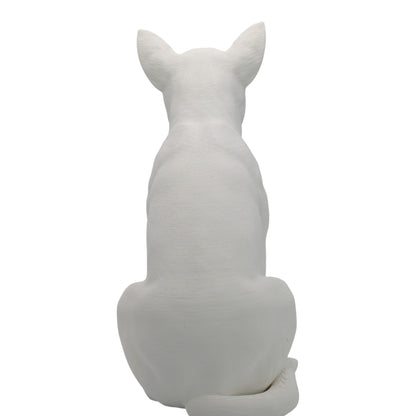 Chiquito: The Alert and Adorable Sitting Chihuahua Dog Figurine