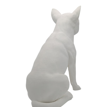 Chiquito: The Alert and Adorable Sitting Chihuahua Dog Figurine