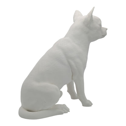 Chiquito: The Alert and Adorable Sitting Chihuahua Dog Figurine