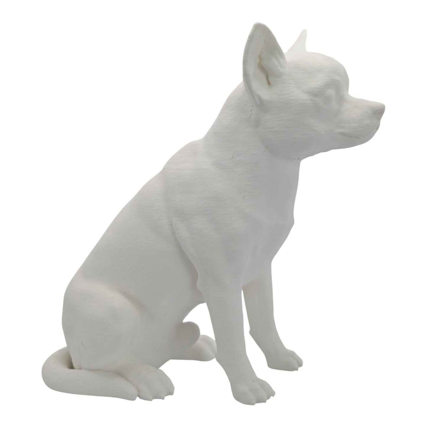 Chiquito: The Alert and Adorable Sitting Chihuahua Dog Figurine