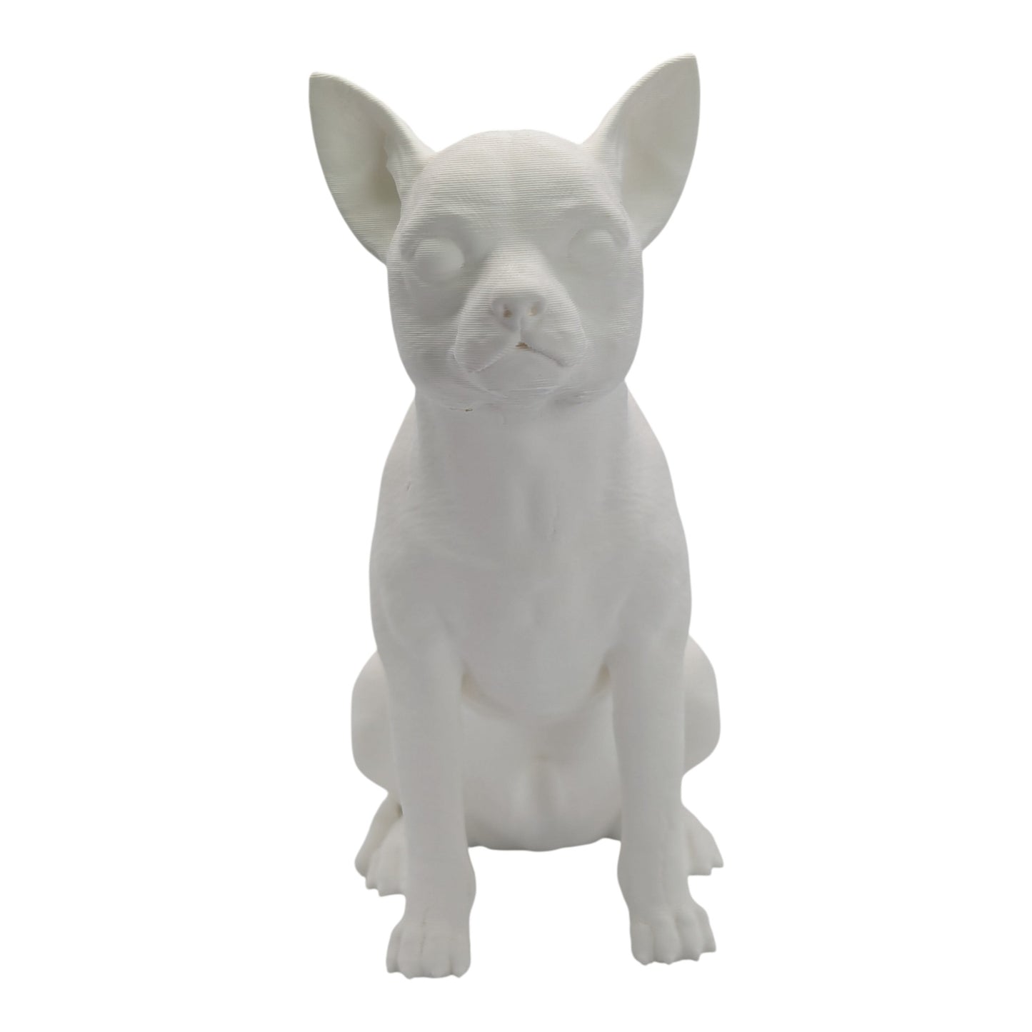 Chiquito: The Alert and Adorable Sitting Chihuahua Dog Figurine
