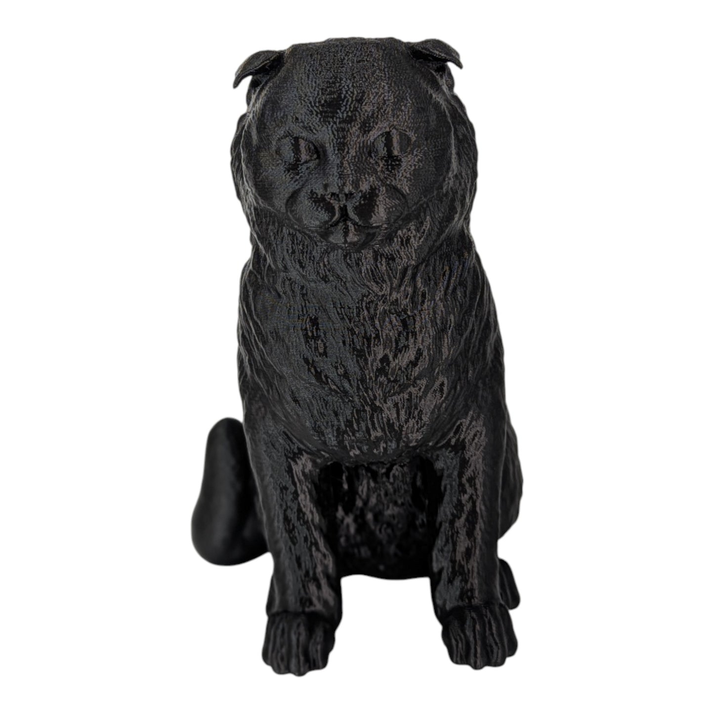 Misty: The Heartbreakingly Sweet Scottish Fold Cat Figurine