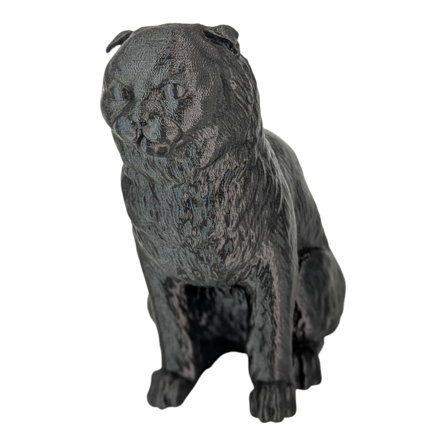 Misty: The Heartbreakingly Sweet Scottish Fold Cat Figurine
