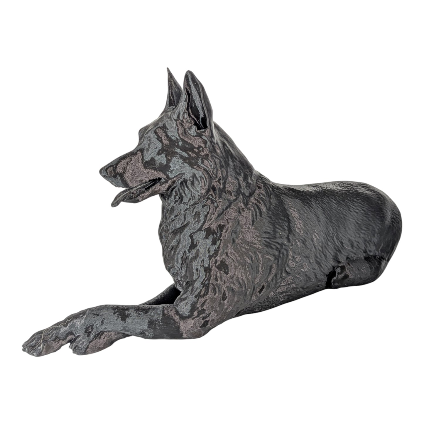 River: The Loyal Guardian German Shepherd Dog Figurine