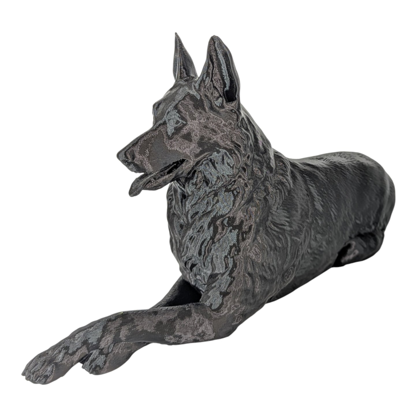 River: The Loyal Guardian German Shepherd Dog Figurine