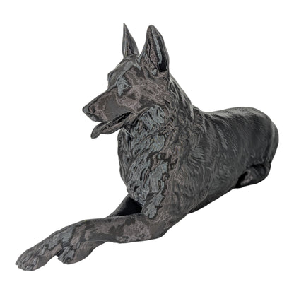 River: The Loyal Guardian German Shepherd Dog Figurine
