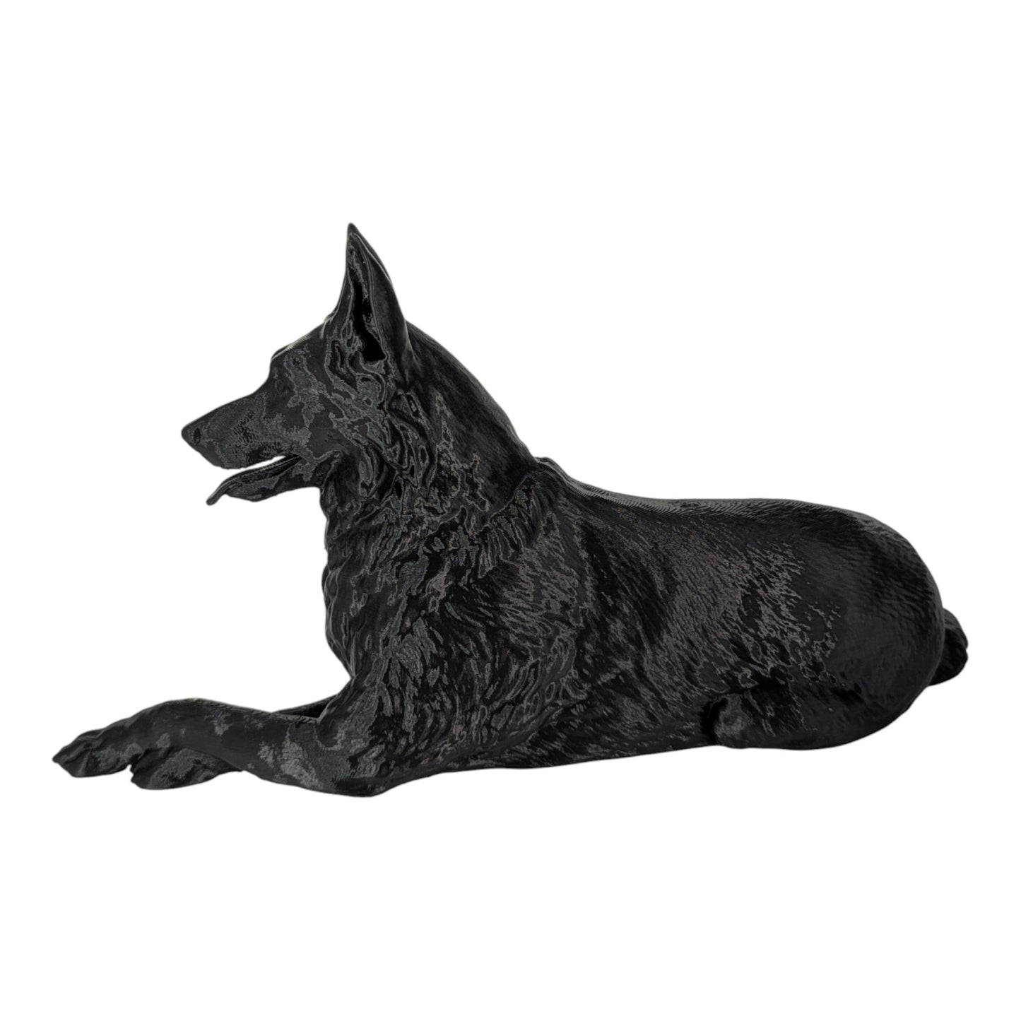 River: The Loyal Guardian German Shepherd Dog Figurine
