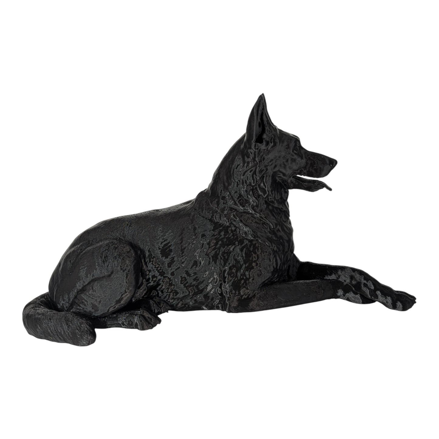 River: The Loyal Guardian German Shepherd Dog Figurine