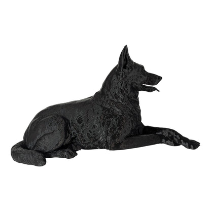 River: The Loyal Guardian German Shepherd Dog Figurine