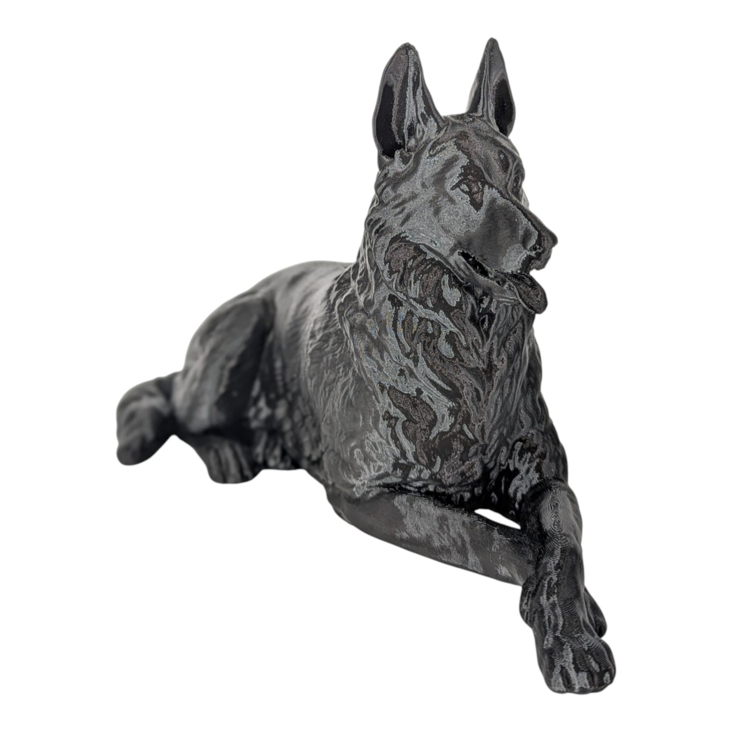 River: The Loyal Guardian German Shepherd Dog Figurine