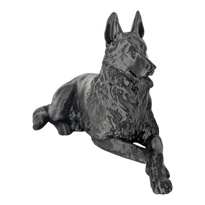 River: The Loyal Guardian German Shepherd Dog Figurine