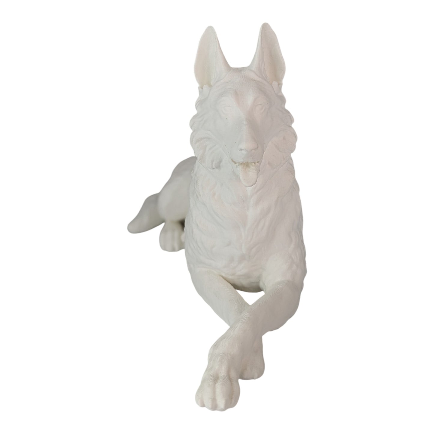 River: The Loyal Guardian German Shepherd Dog Figurine