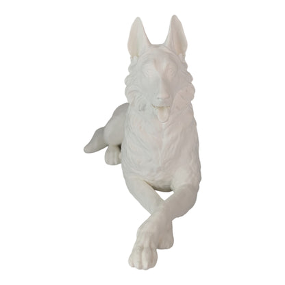 River: The Loyal Guardian German Shepherd Dog Figurine
