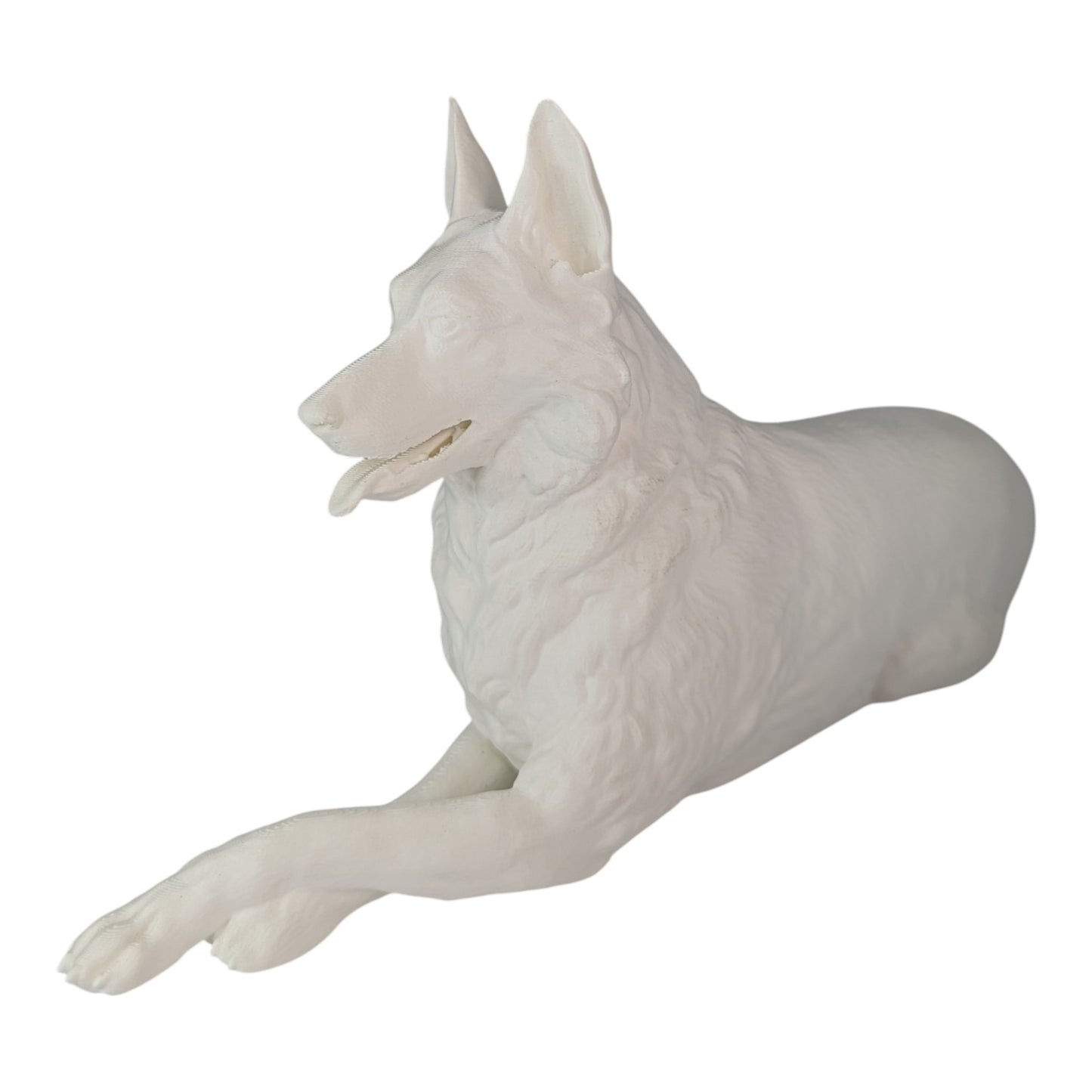 River: The Loyal Guardian German Shepherd Dog Figurine