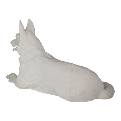 River: The Loyal Guardian German Shepherd Dog Figurine