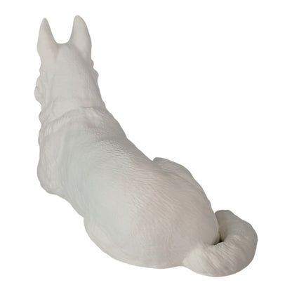 River: The Loyal Guardian German Shepherd Dog Figurine