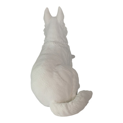 River: The Loyal Guardian German Shepherd Dog Figurine