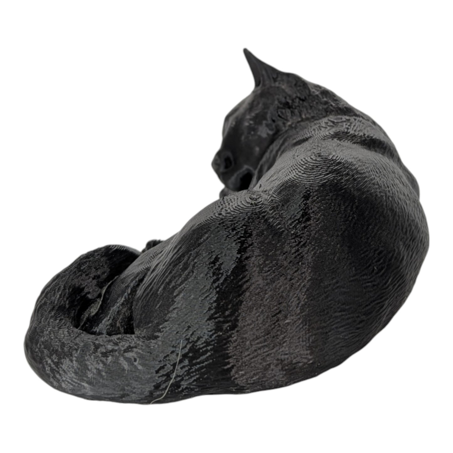 Luna: The Picture of Peaceful Slumbing Cat Figurine
