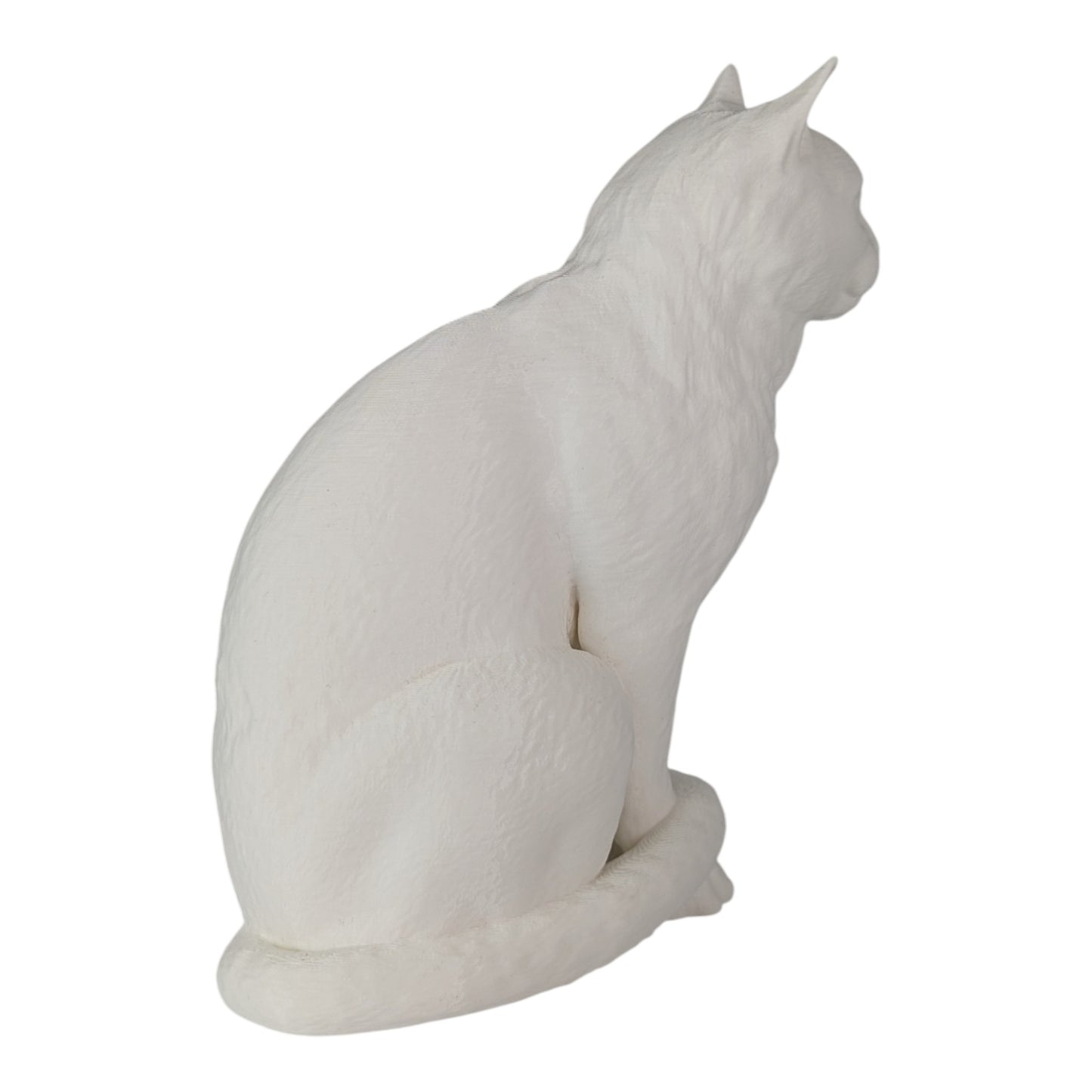 Cleo: The Curious Feline Observer Cat Figurine