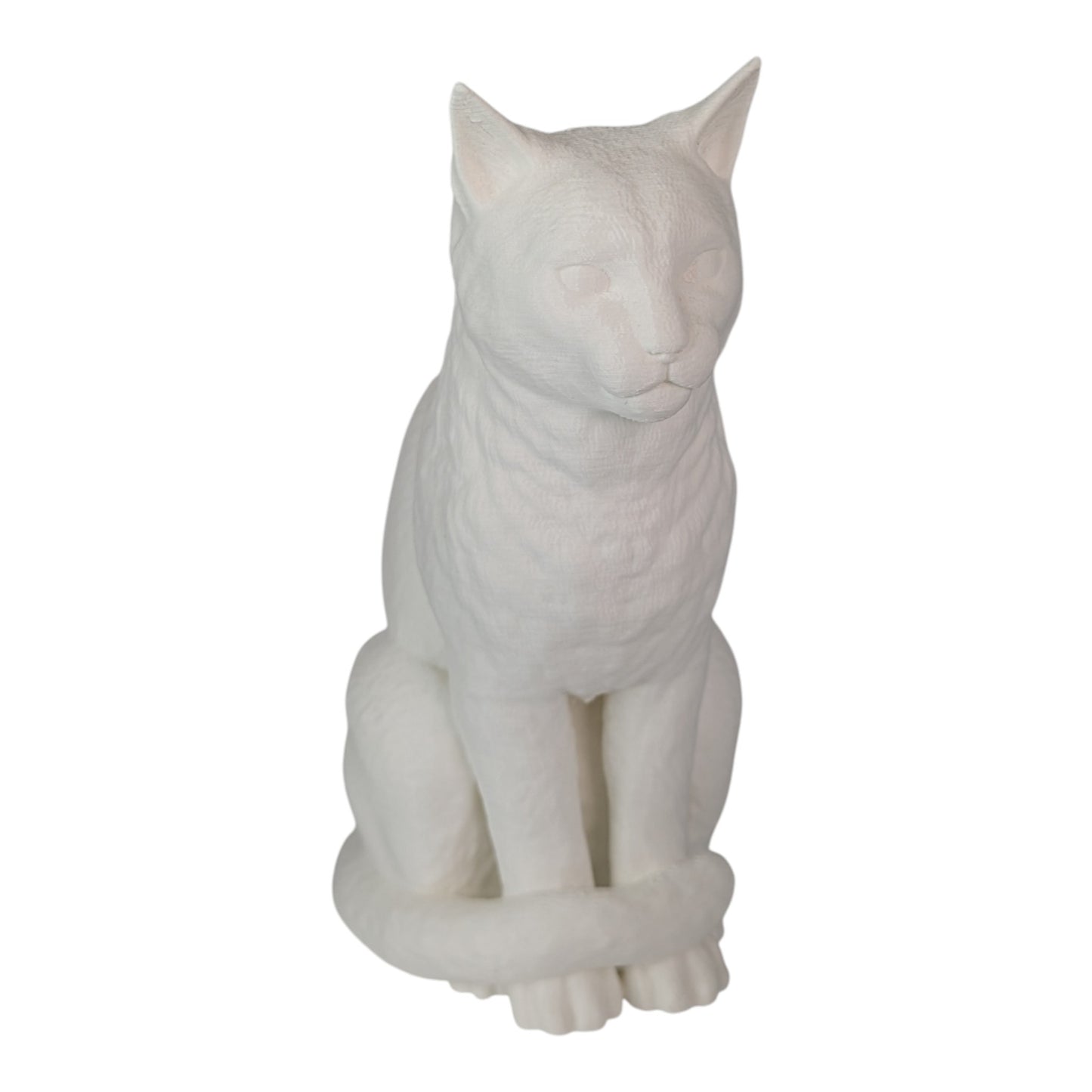 Cleo: The Curious Feline Observer Cat Figurine