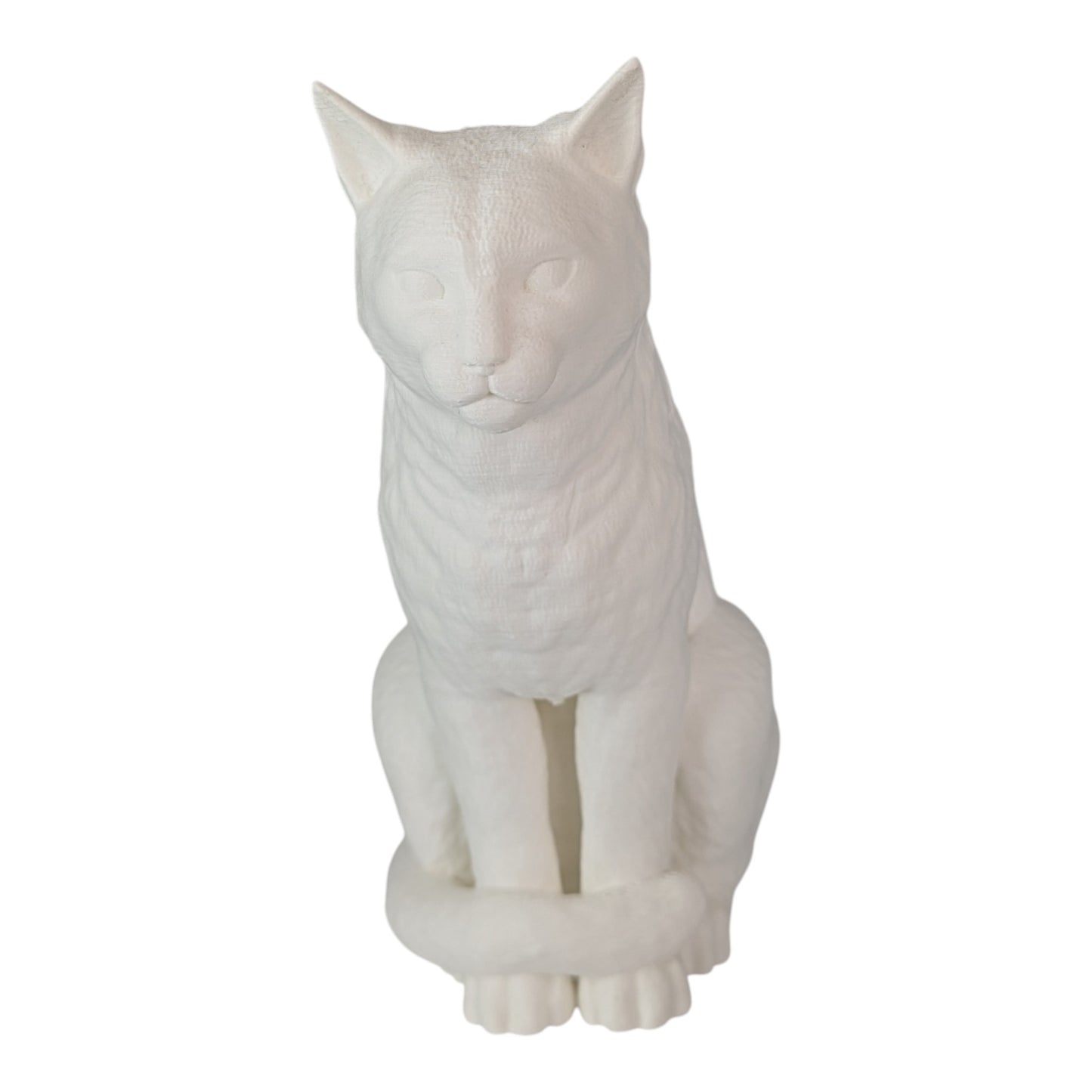 Cleo: The Curious Feline Observer Cat Figurine