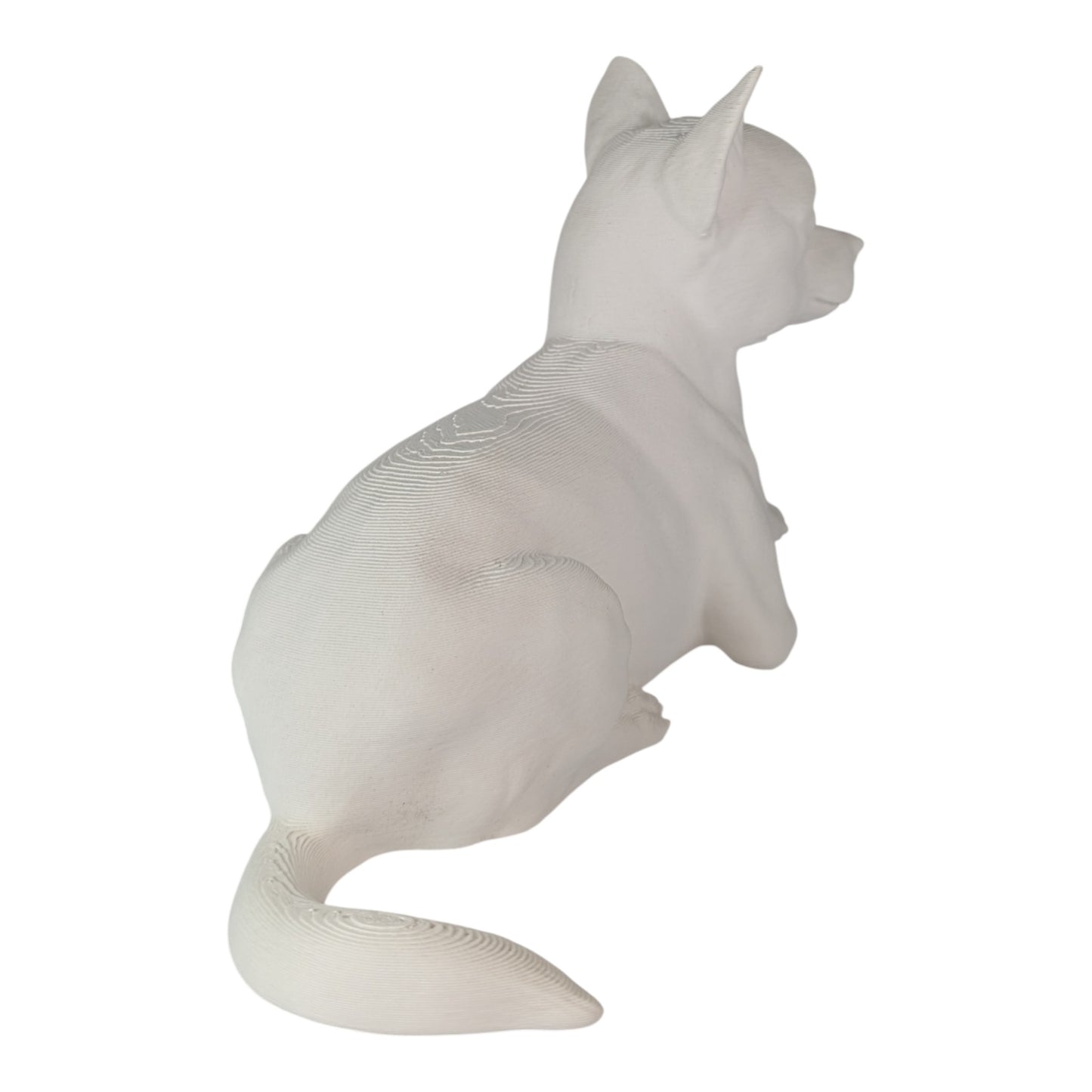 Ren: The Relaxed and Lounging Chihuahua Dog Figurine