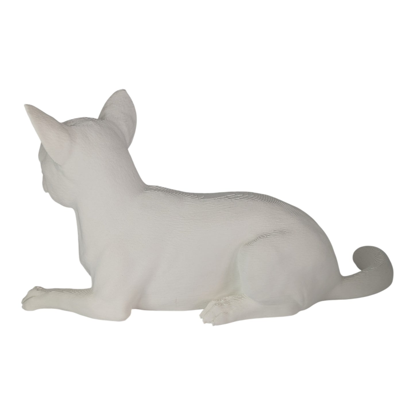 Ren: The Relaxed and Lounging Chihuahua Dog Figurine