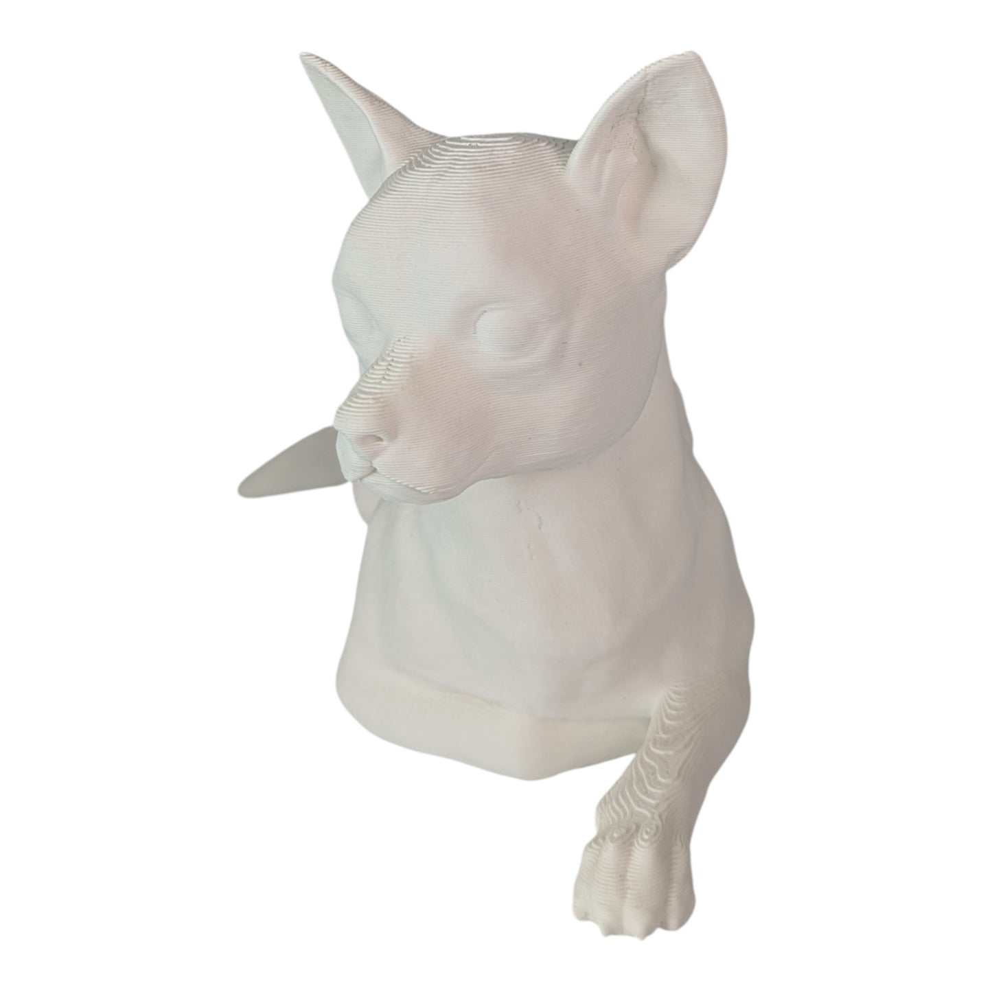 Ren: The Relaxed and Lounging Chihuahua Dog Figurine