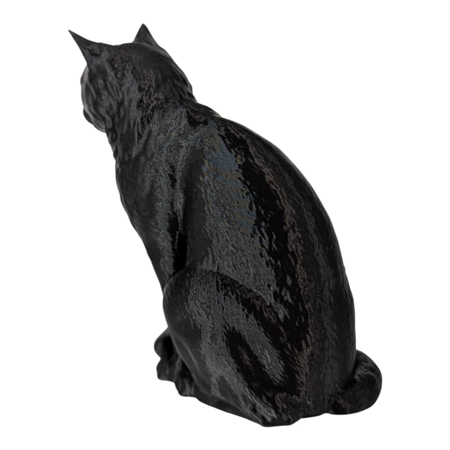 Cleo: The Curious Feline Observer Cat Figurine