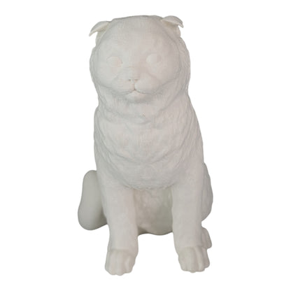 Misty: The Heartbreakingly Sweet Scottish Fold Cat Figurine