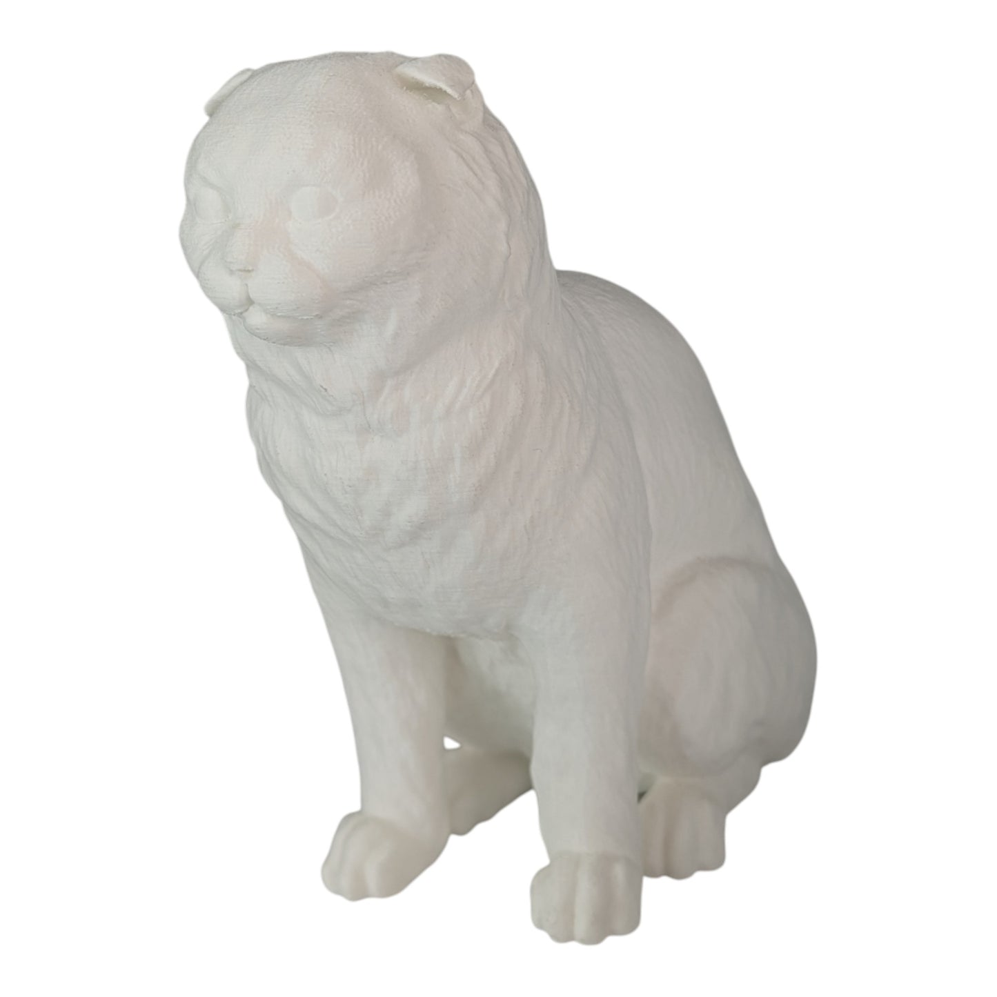 Misty: The Heartbreakingly Sweet Scottish Fold Cat Figurine