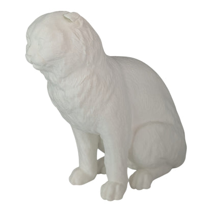 Misty: The Heartbreakingly Sweet Scottish Fold Cat Figurine