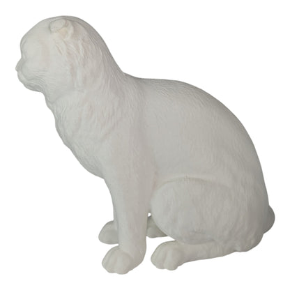 Misty: The Heartbreakingly Sweet Scottish Fold Cat Figurine