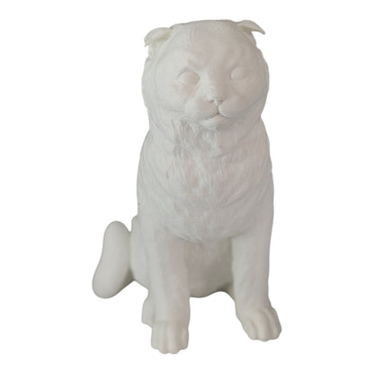 Misty: The Heartbreakingly Sweet Scottish Fold Cat Figurine