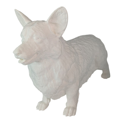 Ein: The Endearing and Intelligent Corgi Companion Dog Figurine