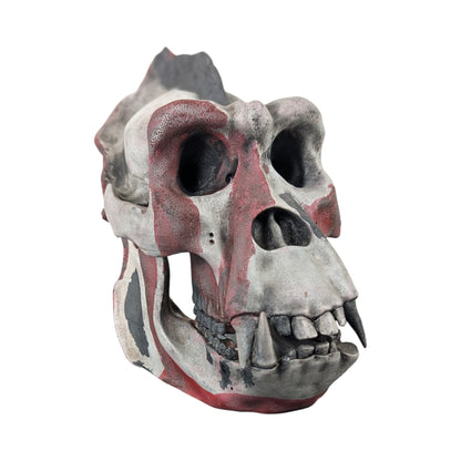 The Silverback: Desktop Gorilla Skull | Street Art Edition