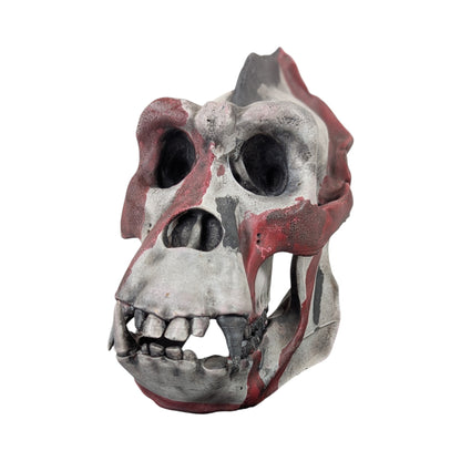 The Silverback: Desktop Gorilla Skull | Street Art Edition