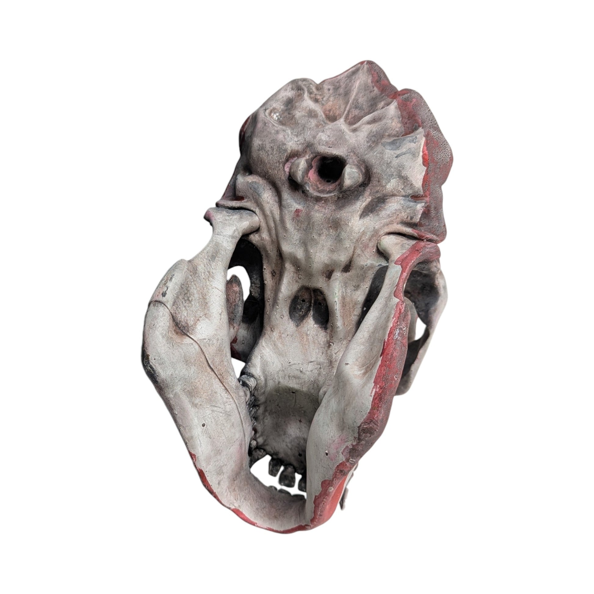 Back SIde of Gorilla Street Art Skull