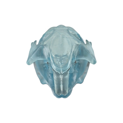 Beaver/Castor Skull (Resin) Glacial Blue