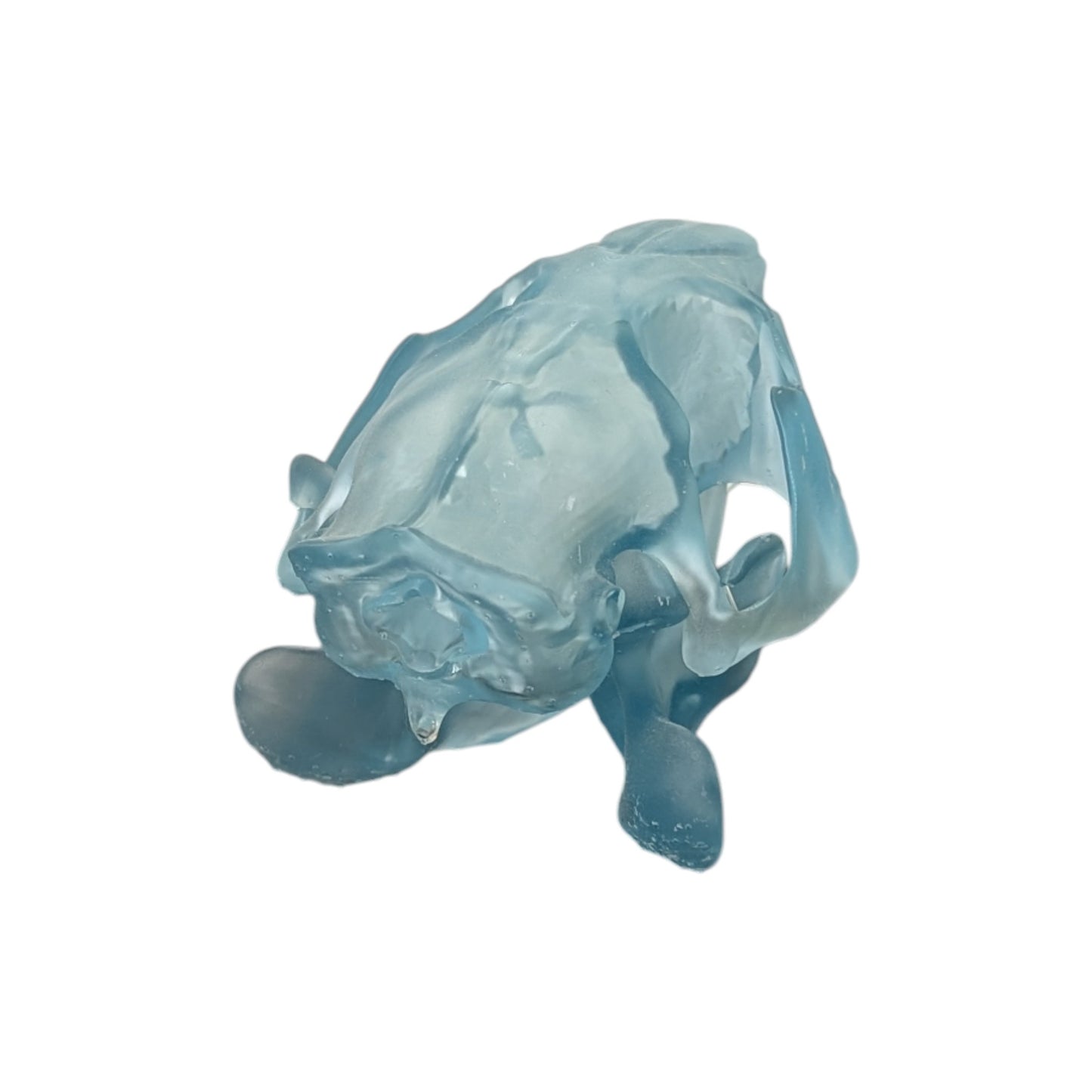 Beaver/Castor Skull (Resin) Glacial Blue